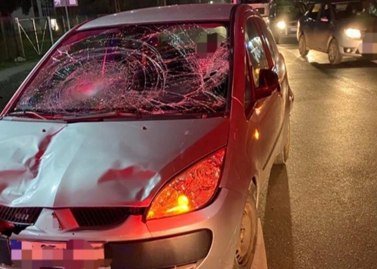 Cele două victime au fost lovite în plin. FOTO IPJ Ialomița