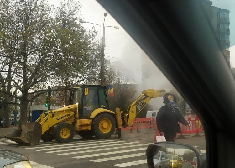Avarie RADET în Tomis 3.FOTO FACEBOOK