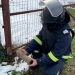 Pirotehniștii au ridicat proiectilul. FOTO ISU Delta Tulcea