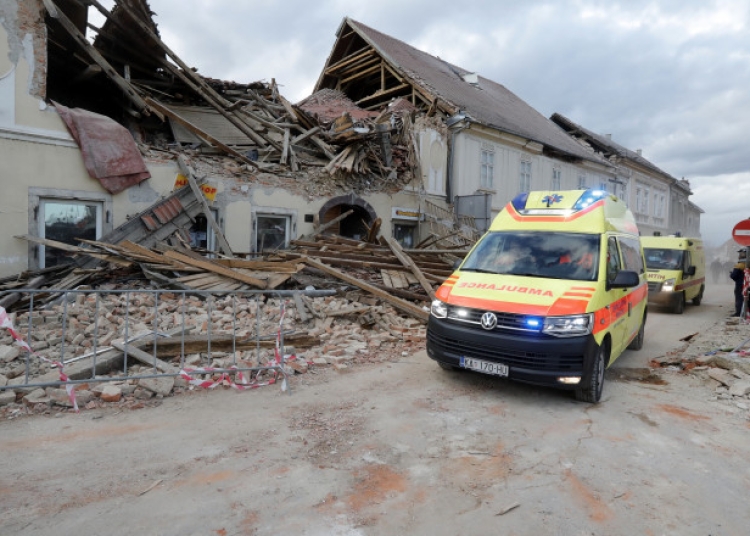 Încă două cutremure puternice s-au produs în Croația. FOTO: Agerpres
