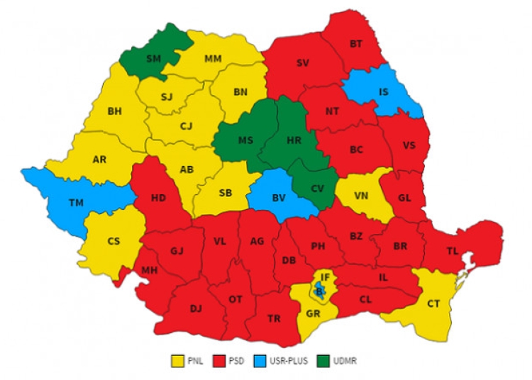 Hartă interactică - Foto: Digi24
