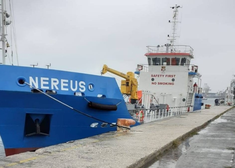 Nava Nereus a ajuns în Portul Constanța. FOTO APMC Constanța