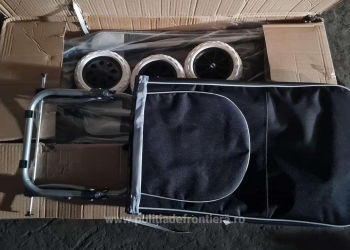 Mărfuri contrafăcute, sosite din China, descoperite într-un container sosit în Portul Constanța Sud Agigea