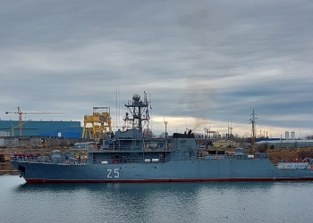 Dragorul maritim „Locotenent Lupu Dinescu”. FOTO SMFN