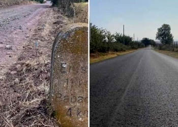 Reabilitarea drumului spre Enisala. FOTO CJ Tulcea