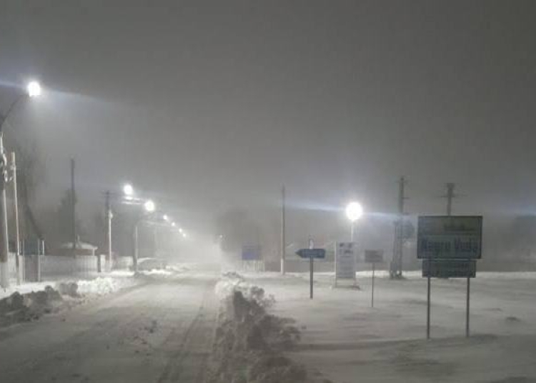 Localități afectate de zăpadă. FOTO RAJDP Constanța