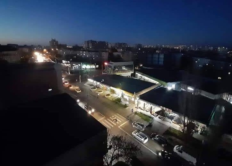 Tomis Nord, fără lumini pe străzi. FOTO Focus Press