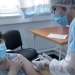 Vaccinare la centrul din Găești FOTO: Facebook/ Laurențiu Belușică