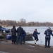 Doar câțiva oameni au participat la acțiunea de ecologizare. FOTO Primăria Constanța