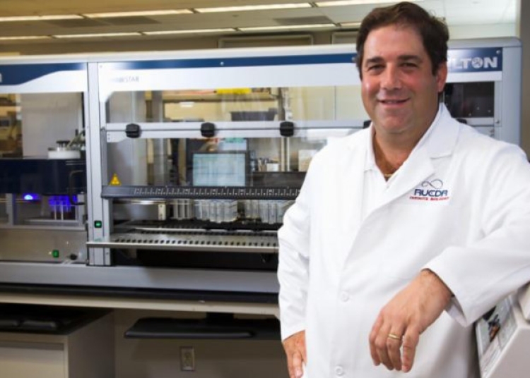 Andrew Brooks a dezvoltat primul test rapid pentru coronavirus. Foto: CNN/Courtesy Rutgers University