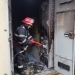 Incendiu post trafo - foto cu rol ilustrativ, sursa: Special Arad