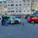 Polițiștii au intervenit la locul producerii accidentului. FOTO Cătălin SCHIPOR
