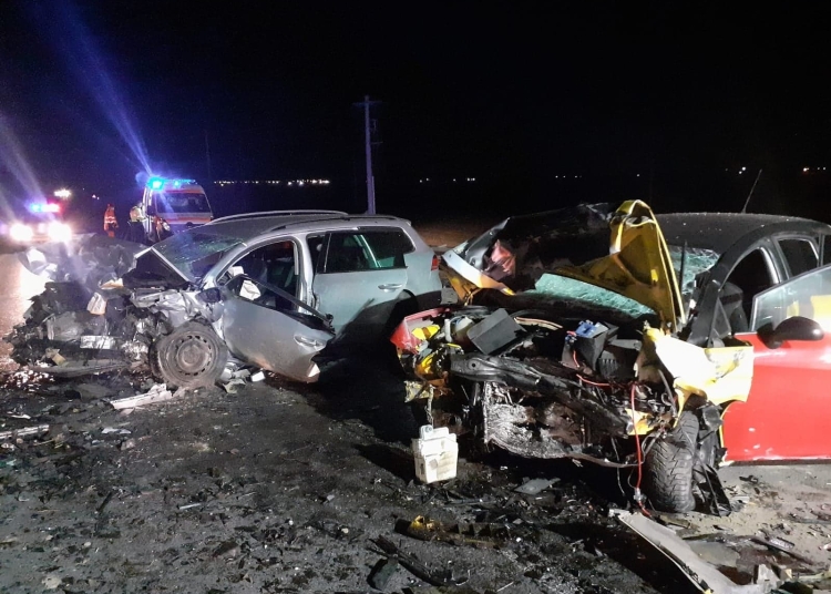 Accident rutier grav la ieşire din Urziceni, spre Buzău: 5 victime