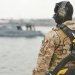 Exercițiu al militarilor pe mare. FOTO MAPN