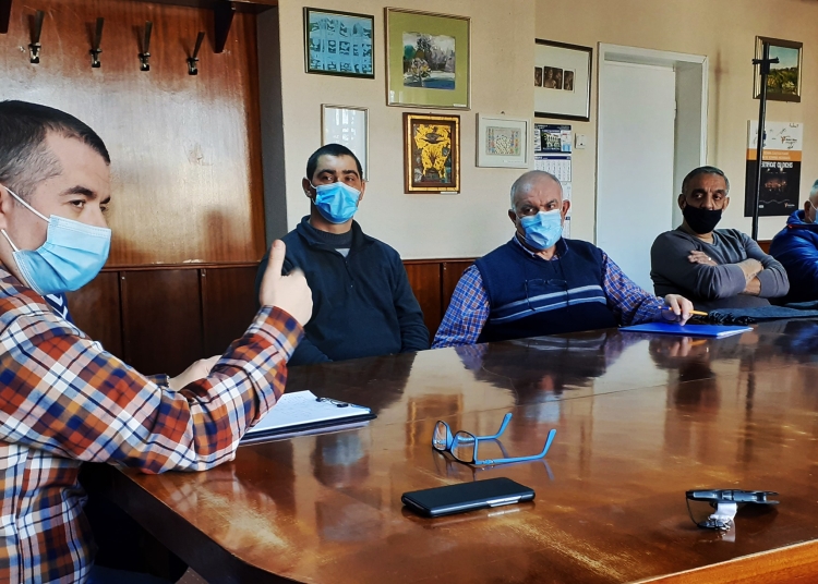 Întâlnire între primarul Ștefan Ilie și reprezentanții sindicatelor. FOTO Primăria Tulcea