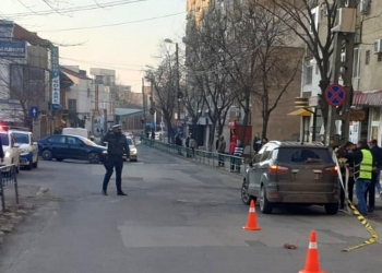 Accident rutier în municipiul Tulcea. FOTO IPJ Tulcea