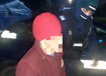 Bătrâna a fost însoțită de către jandarmi la spital. FOTO IJJ Tulcea