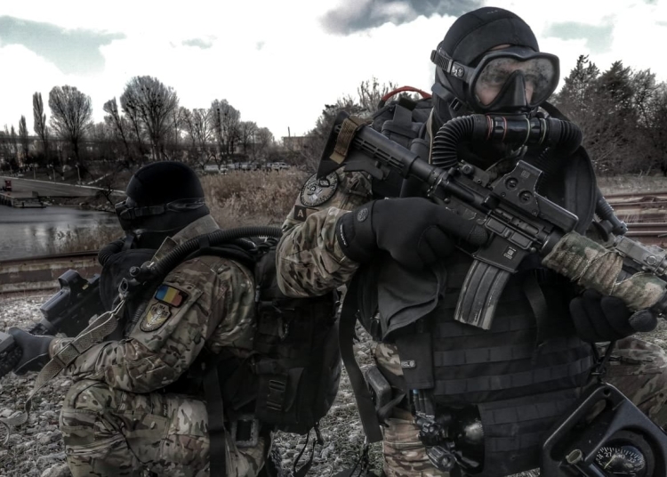 Militari ai Forțelor Navale pentru Operații Speciale. FOTO MAPN