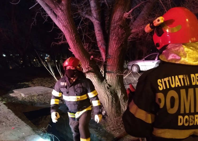 Pompierii au încercat să ajute victima. FOTO Cătălin SCHIPOR