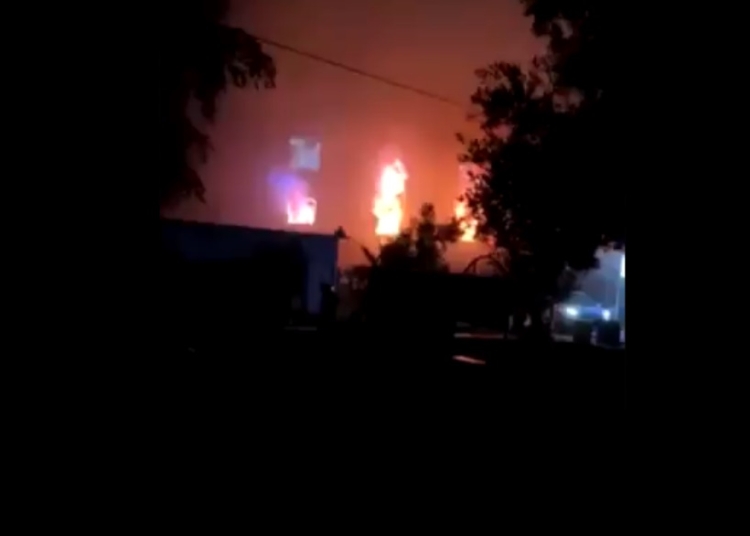 Incendiu intr-un spital COVID din Bagdad
