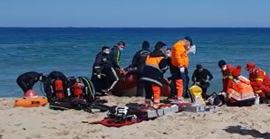 Scafandri morți la Eforie