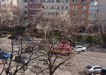 Motociclistul a fost rănit în urma impactului. FOTO Irina Condurachi. Imagine cu rol ilustrativ