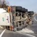 Autocisternă răsturnată - Imagine cu rol ilustrativ. FOTO: Arhivă
