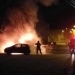 Incendiu auto. FOTO ISU Delta (arhivă)