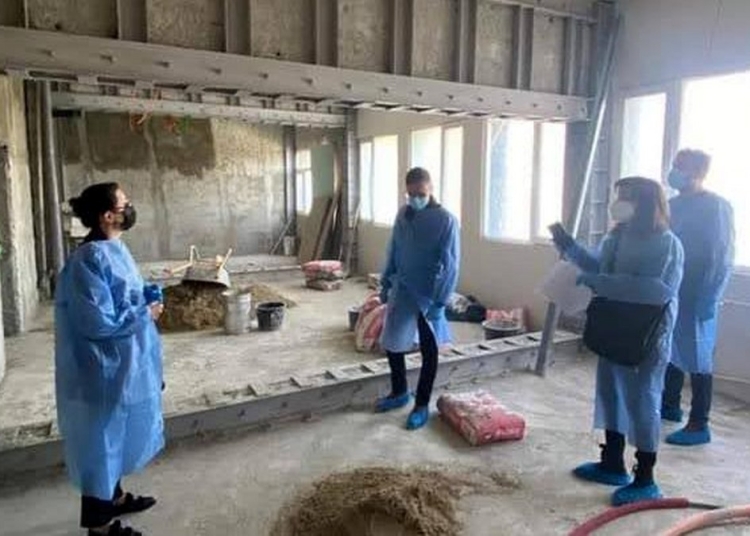 A fost verificat stadiul lucrărilor. FOTO CJ Tulcea
