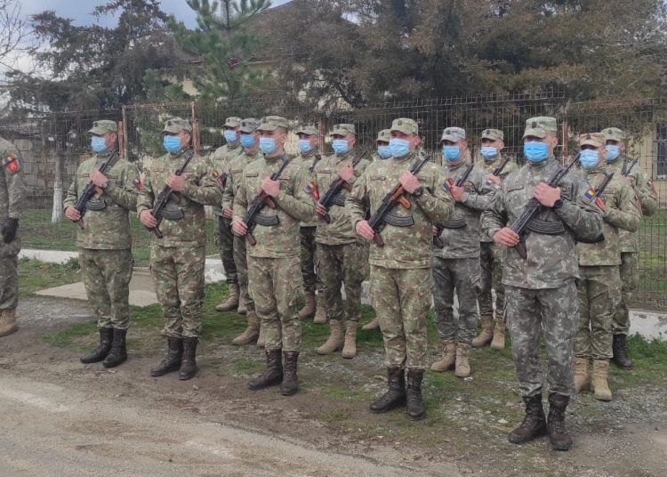 Înmormântare cu onoruri militare pentru veteran de război - sergent Traian Șufană. FOTO MAPN