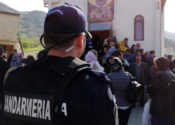 Jandarmii tulceni, prezenți la evenimentele religioase. FOTO IJJ Tulcea