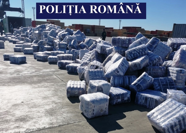 Mărfuri contrafăcute, descoperite în port