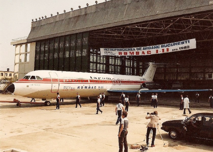 Rombac 1-11, inaugurare 1982.