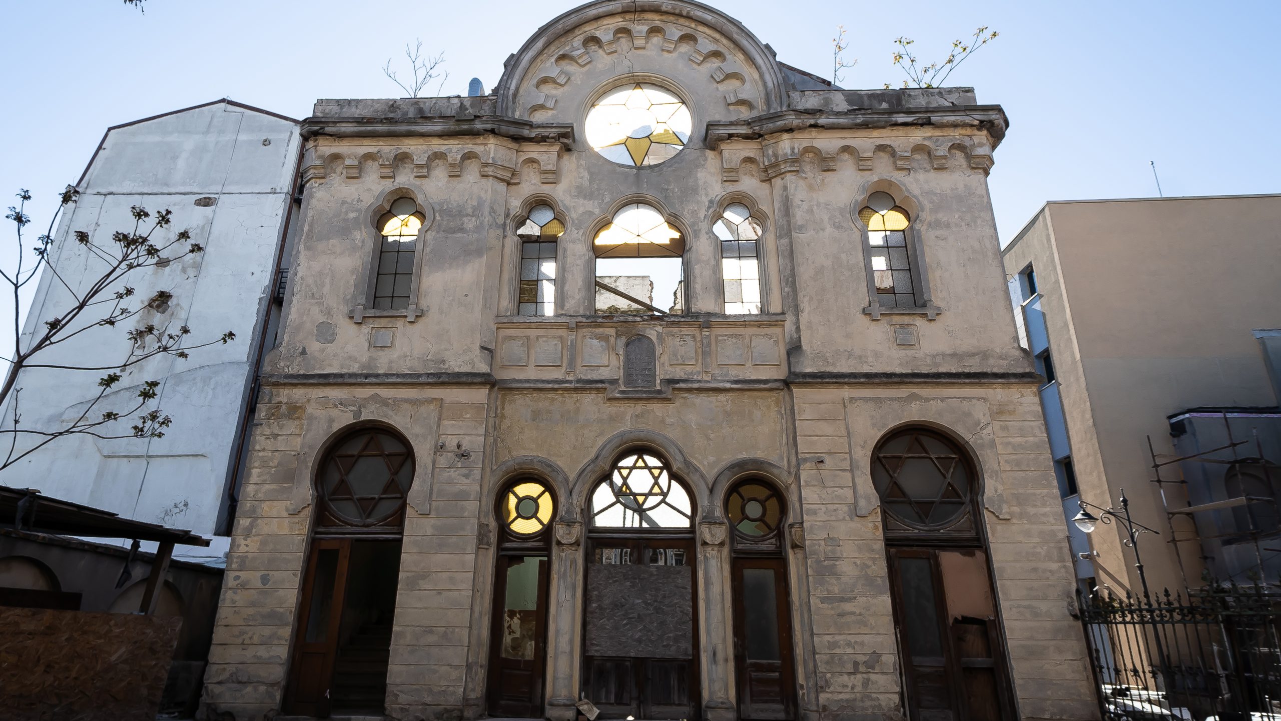 Fațada Sinagogii din Constanța. FOTO Cătălin SCHIPOR