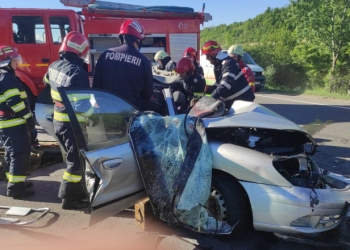 Cinci morți în urma unui accident grav petrecut pe DN1, în localitatea Nistorești. Foto: ISU Prahova
