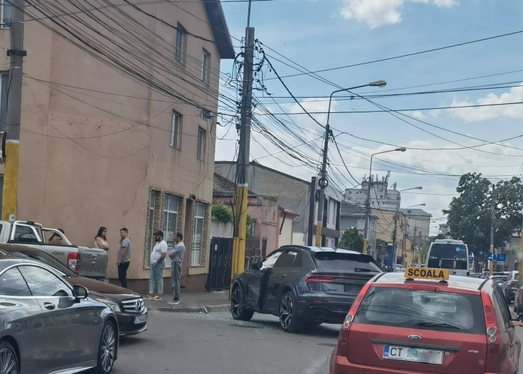 Accident pe strada Ion Rațiu. FOTO FP