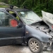 Două persoane au fost grav rănite în urma accidentului. FOTO ISU Delta Tulcea