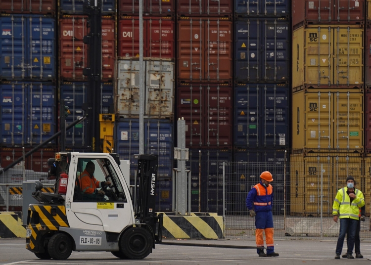 Containere în Portul Constanța. FOTO Cătălin SCHIPOR