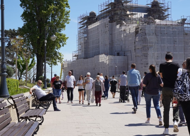 Faleză Cazino Constanța 15.05.2021. Foto: Cătălin SCHIPOR