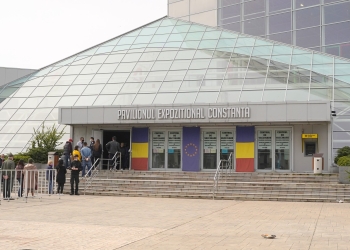 Centru de vaccinare de la Pavilionul Expozițional Constanța. FOTO Cătălin SCHIPOR