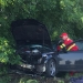 Pompierii au intervenit la locul accidentului. FOTO ISU Ialomița