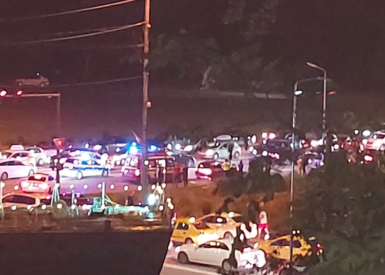 Accident rutier la ieșirea din Constanța. FOTO C.S.