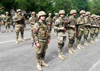 Infantieriștii marini, pregătiți de exercițiu. FOTO MAPN