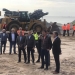 Ministrul Mediului, Tánczos Barna, prezent la deschiderea lucrărilor de combatere a eroziunii costiere din Eforie. FOTO: ABADL