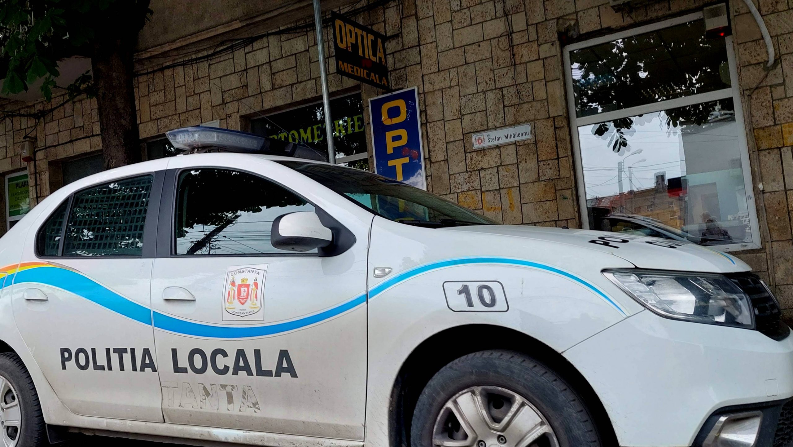 Echipaj al Poliției Locale Constanța.