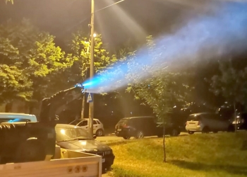 Stropiri împotriva țânțarilor. FOTO Primăria Tulcea