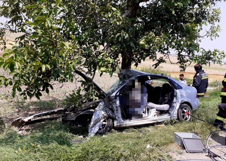 Accident mortal. FOTO FP