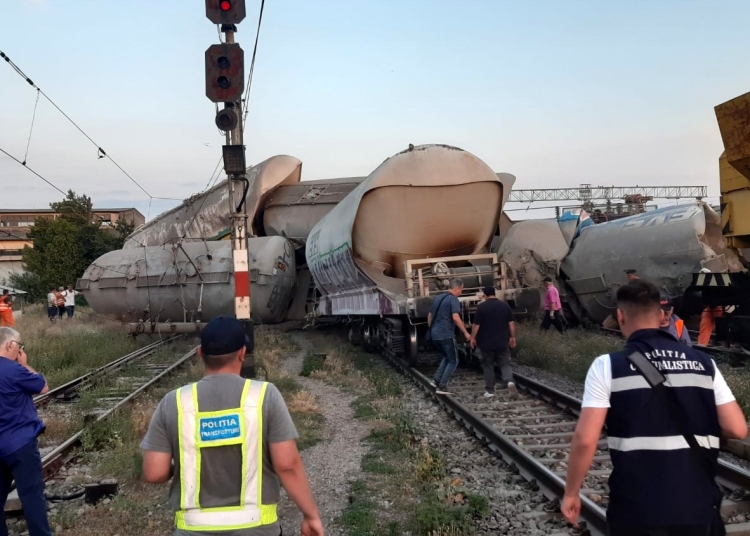 A fost deschis dosar penal în urma accidentrului feroviar. FOTO IPJ Ialomița