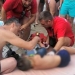 Copilul salvat de la înec a fost preluat de echipajul SMURD. FOTO Focus Press