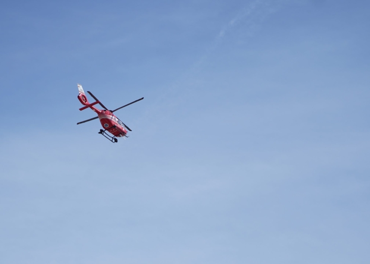 Elicopter SMURD. FOTO Cătălin SCHIPOR